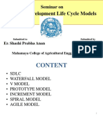 Esha Poweroint Presentation of SDLC Models