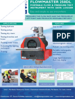 Hydrant FlowPress Meter Flowmaster250DL - DPI