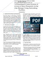 Replacement of Distributed Control System of TG - 4 and Provision of These Parameters On The System Near The Manager Using Networking Facilities