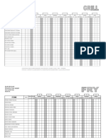 Production Sheet BB