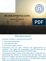 Deaerator Papging