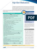 ISMP List of High-Alert Medications: in Acute Care Settings