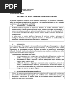 Esquema Metodológico Proyectos de Investigación