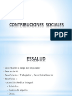 Contribuciones Sociales