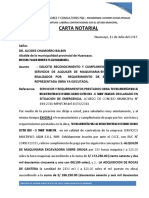 Carta Notarial Municipalidad de Huancayo Imprimer