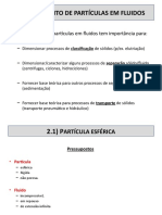 2) Movimento Particulas em Fluidos