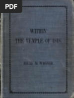 "Within The Temple of Isis" Belle M Wagner (1899)