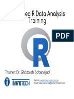 Advanced R Data Analysis Training PDF