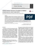 Antibody Mediated Autoimmune Encephalitis in Childhood