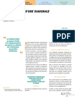 Apprentissage D Une Diagonale de Kabat