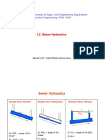 Lecture 2. Sewer Hydraulics1 PDF