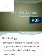 Course 11 Standardization