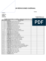 Refacciones Overhaul Detroit Diesel 6-71l