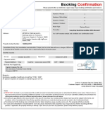 Confirmation For Booking ID # 306248317 Check-In (Arrival) PDF