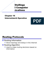 William Stallings Data and Computer Communications: Internetwork Operation