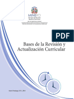 Bases de La Revision y Actualizacion Curricular