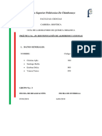 Informe de Quimica Aldheidos y Cetonas