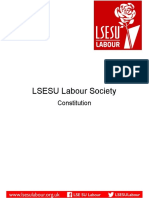 LSESU Labour Proposed Constitutional Updates