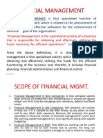 Financial Management