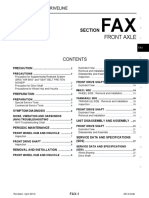 Front Axle: Section