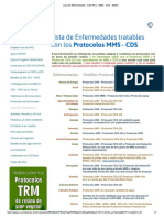 Lista de Enfermedades - CDS Peru - MMS - CDS - DMSO