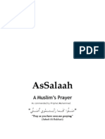 AsSalaah-A Muslim's Prayer