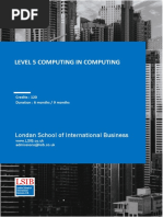 Level 5 Diploma in Computing