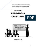 Folleteria Pedagogia Cristiana PDF