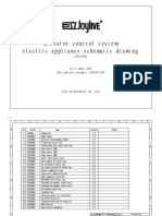 Pe18706a 单相220v客、货梯电气原理图 (英文)