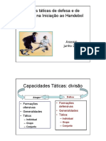 Ações Táticas de Defesa e de Ataque