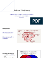 Missional Component of Discipleship