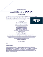 Le Milieu Divin Extracto Teilhard de Chardin