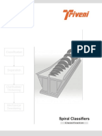 Spiral Classifier Brochure - Triveni Engg