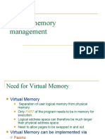 Virtual Memory Management