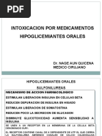 Intoxicacion Por Hipoglicemiantes Orales