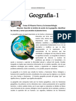 Clase-1 Tema: El Planeta Tierra y La Geomorfología