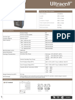 Caracteristicas Baterias Ultracell
