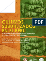 Relacion de Alimentos Subutilizados