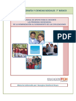 Docente 7mo Las Primeras Sociedades PDF