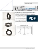 Specification HFCT 100 PD Sensor