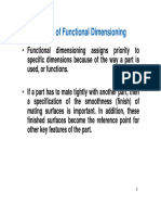 Basics of Functional Dimensioning