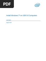 Install Win7 To USB3 0 Computers