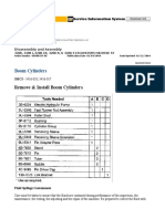 Remove & Install Boom Cylinders