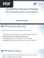 4 Qualitative Research Design