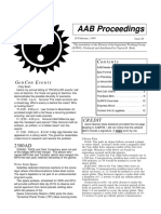 AAB Proceedings - Issue #39