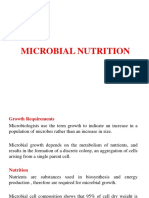 Microbial Nutrition