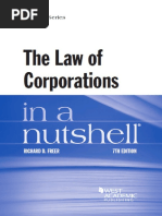 The Law of Corporation in A Nutshell