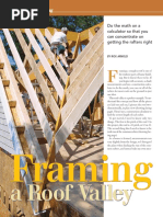 Framing A Roof Valley PDF