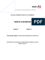 Proyecto Matemáticas