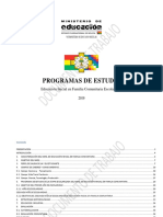 Programas de Estudio Eifc 2019-1